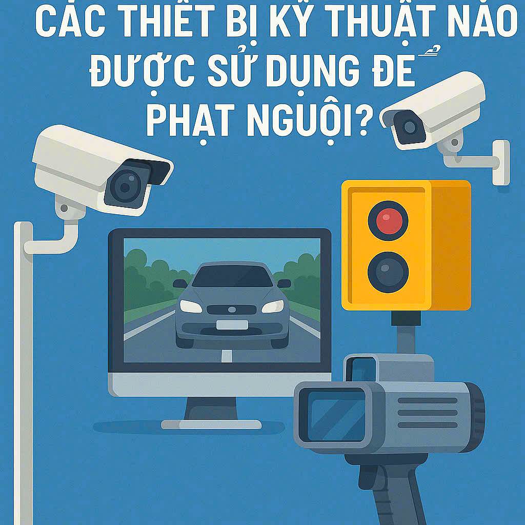 Các thiết bị kỹ thuật được sử dụng để phạt nguội