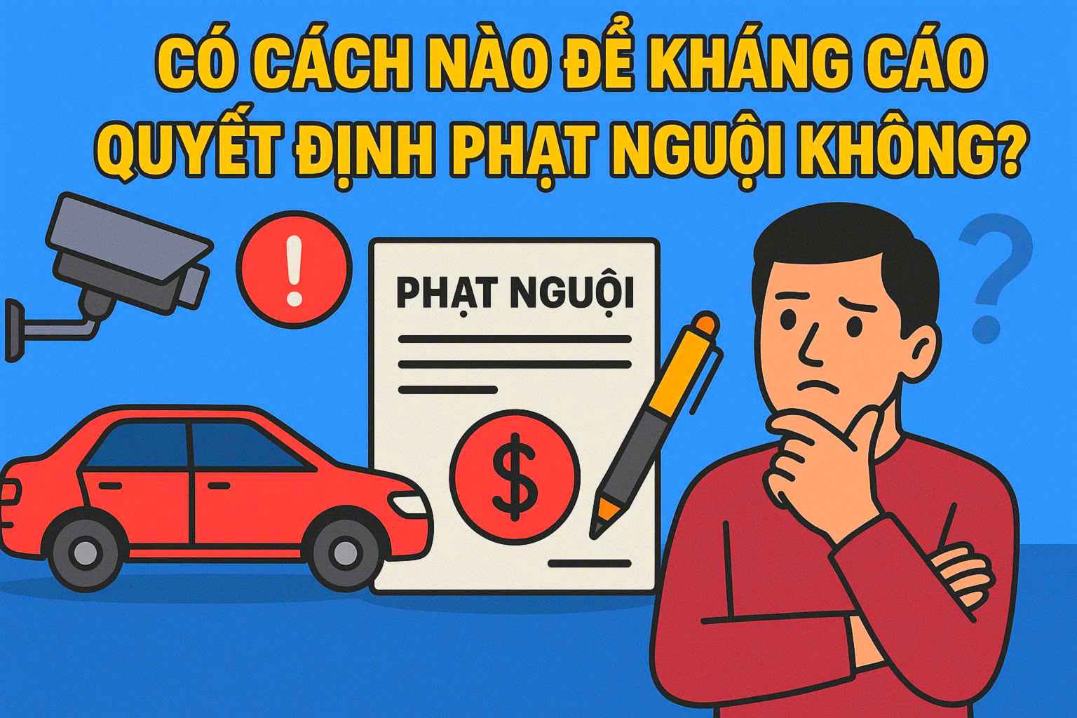 Có những cách nào để kháng cáo quyết định phạt nguội không?