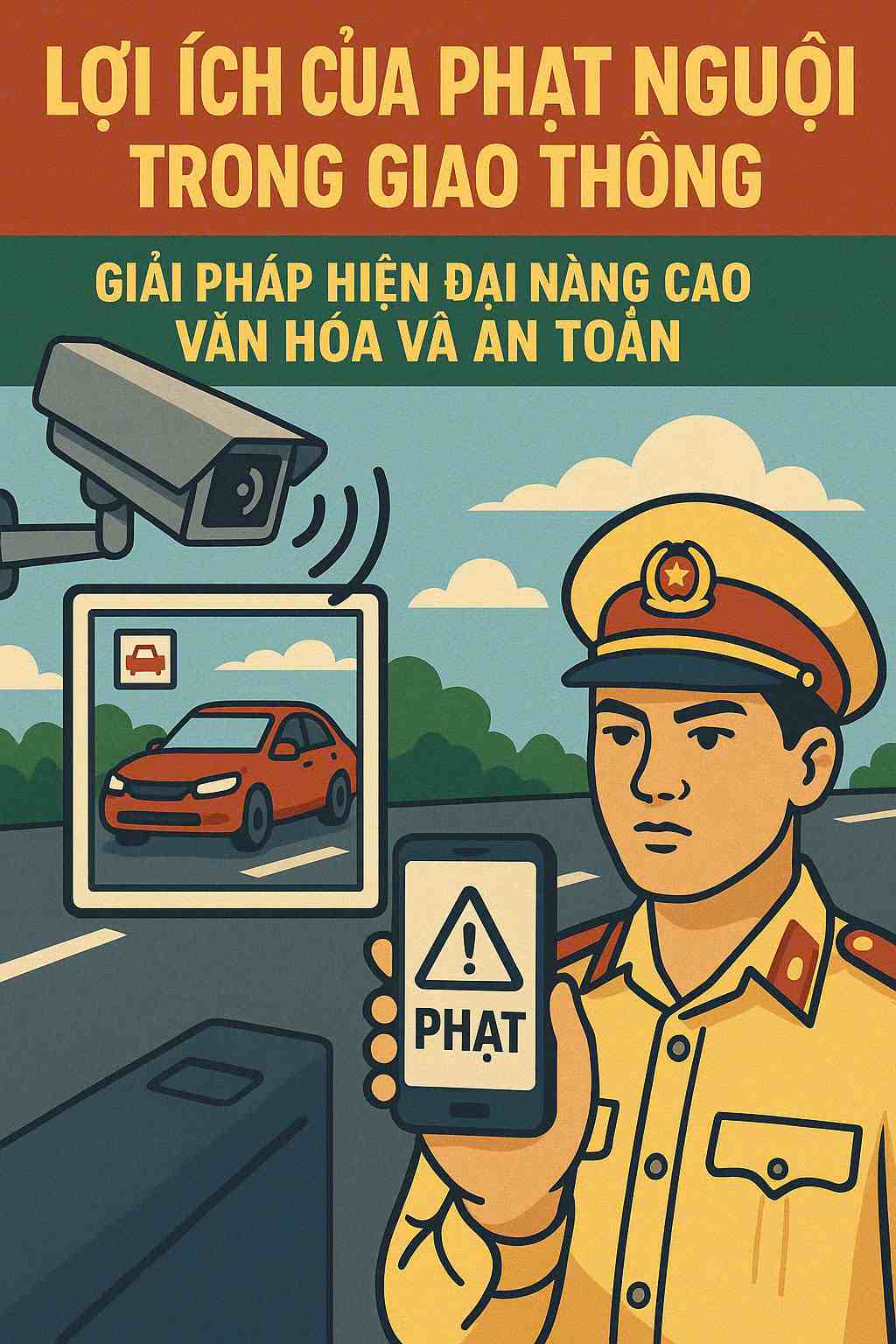 Lợi ích phạt nguội trong giao thông