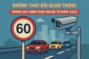 Những thay đổi quan trọng trong quy định phạt nguội từ năm 2025