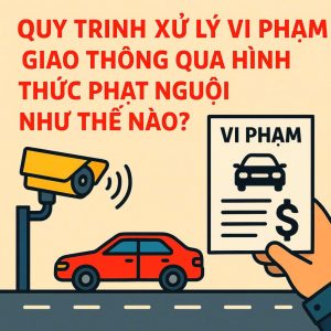 Quy trình xử lý vi phạm giao thông qua hình thức phạt nguội như thế nào 300*188